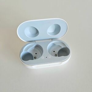 Samsung Galaxy Buds Wireless Charging Case Only White Blue SM-R170 Bluetooth